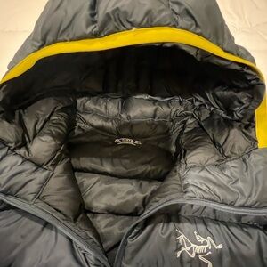 ARCTERYX CERIUM 850 DOWN PARKA HOODED WORN 2 TIMES MENS XXL BEAUTIFUL JACKET